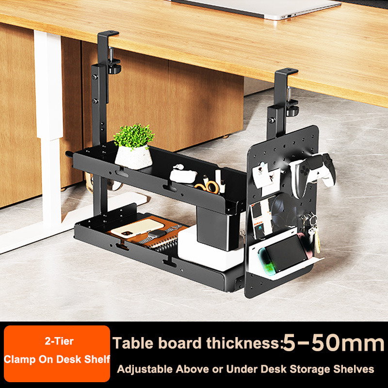 Tech Desktop Accessories - Półka na biurko z mocowaniem na