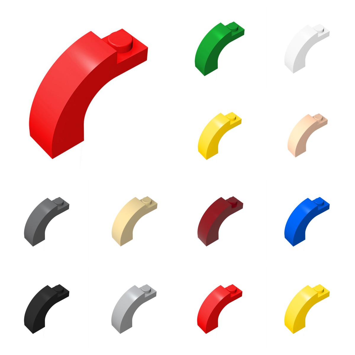 Top Tech Accessories - 50 sztuk 6005 92903 kreatywny cegła