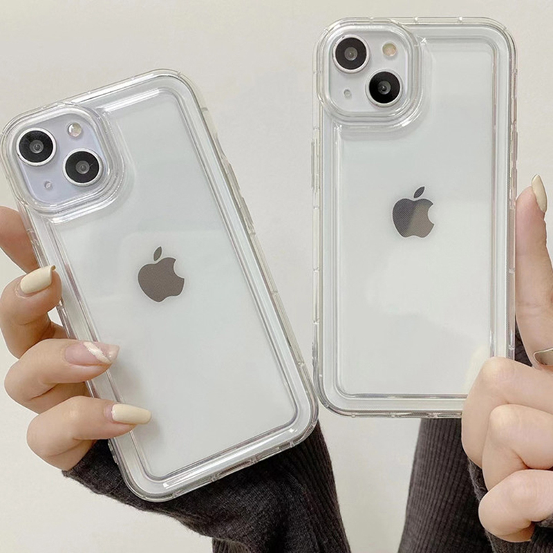 Tech Accessories Iphone - Odporne na wstrząsy przezroczyste etui na