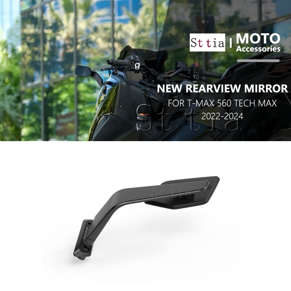 Tech Max Accessories - Lusterka boczne motocyklowe z owiewkami aerodynamicznymi