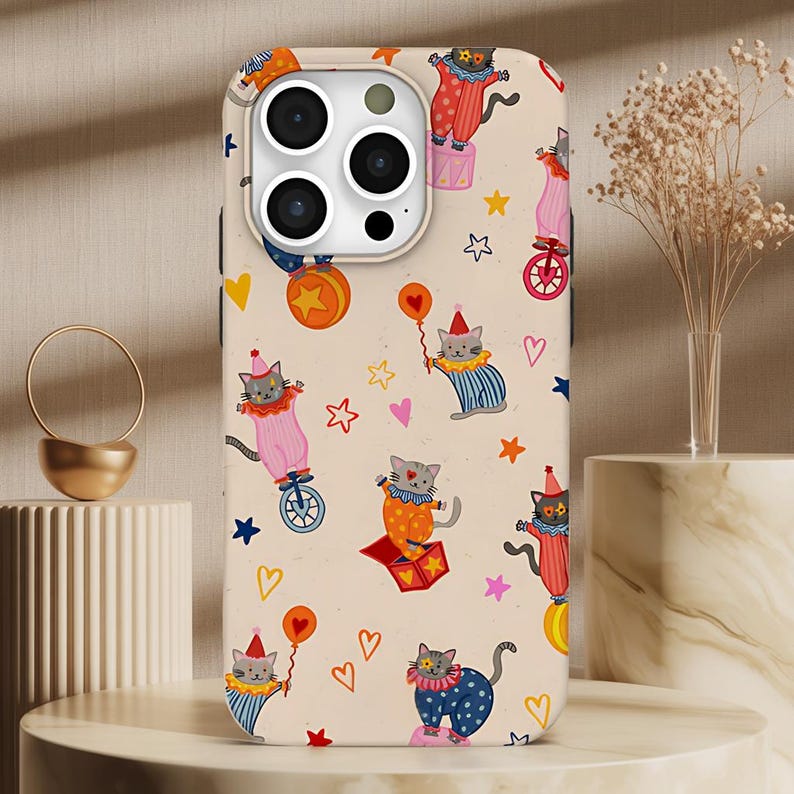 Tech Accessories Iphone - Etui na iPhone z motywem Cyrkowego