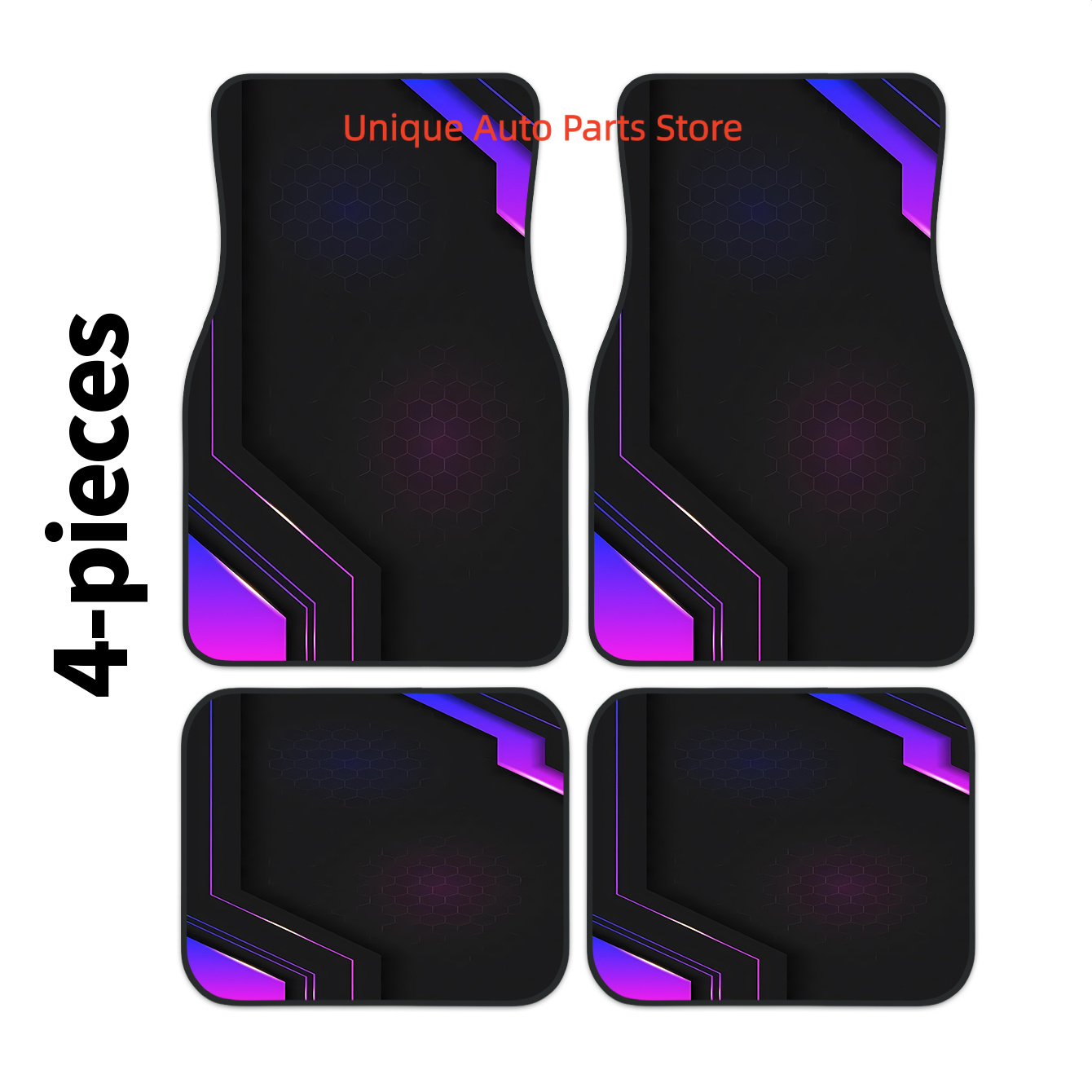 Tech Protect Accessories - 4 szt. wysokiej jakości geometrycznych dywaników