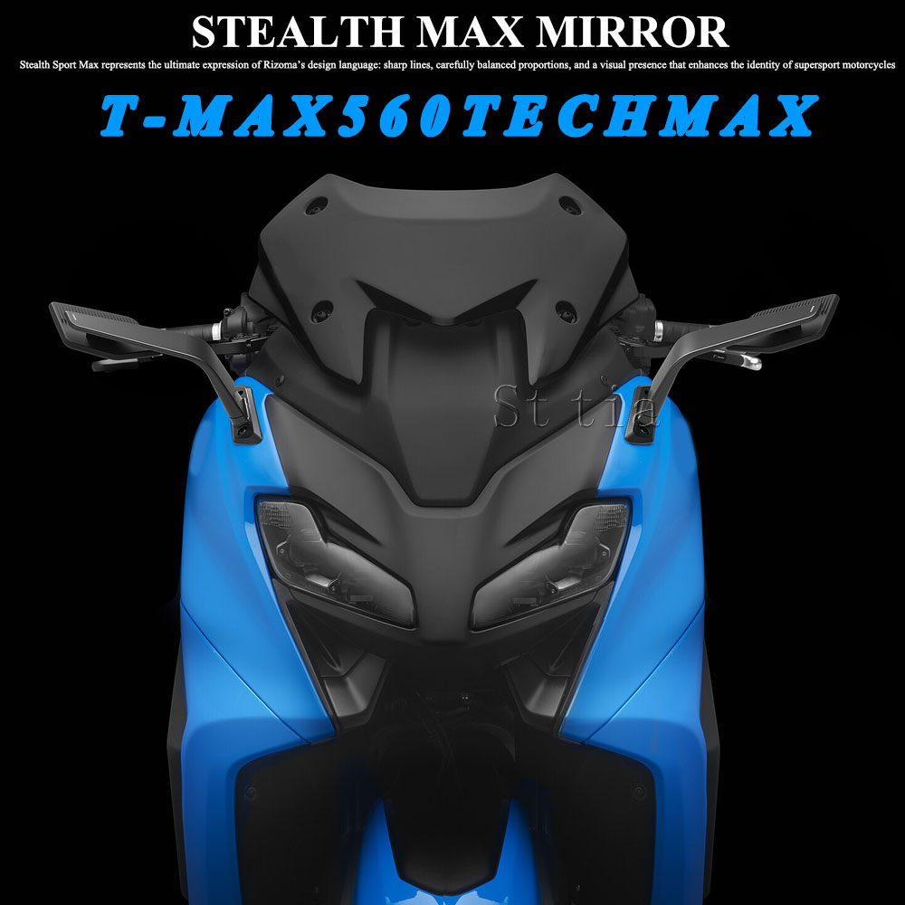 Lusterka boczne motocyklowe z  – Tech Max Accessories recenzja i cena