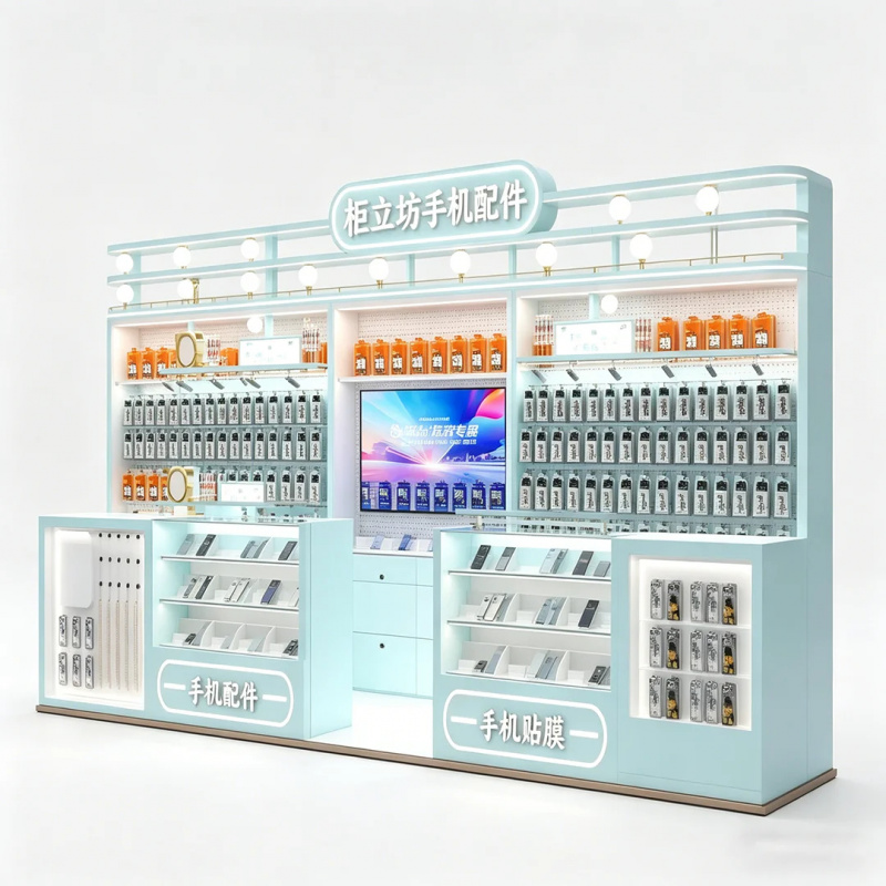 Niestandardowy, jasnoniebieski – Tech Accessories Kiosk recenzja i cena